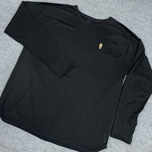 Nike Yoga Pullover Mens 2XLT Black Jersey Cleveland Cavaliers Cavs Logo Tall